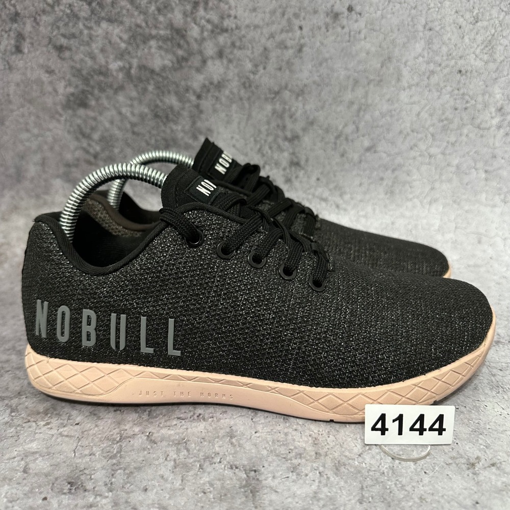 NOBULL Trainer Outwork Women Size 9.5 Black Pink Cross Training Shoes Gym